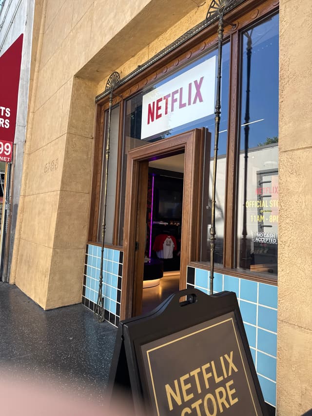 Netflix Store at the Egyptian