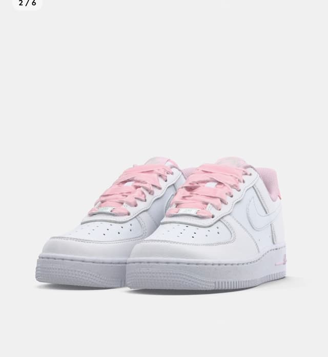 AIRFORCE 1 Brancas E Rosa Vintage