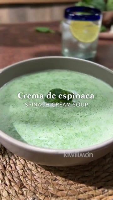 Cómo hacer crema de espinaca fácil y nutritiva