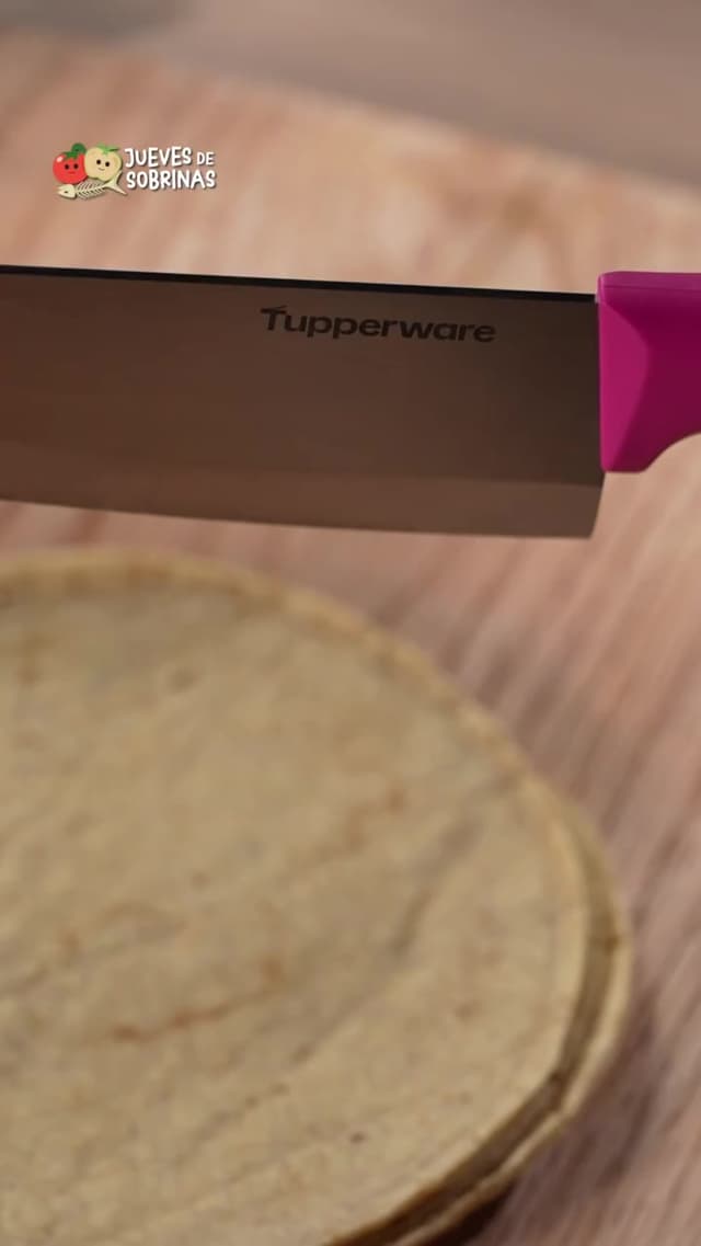 Cómo hacer nachos con carnitas usando productos Tupperware