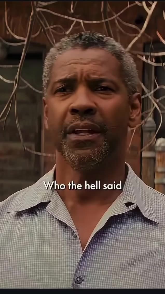 En 'Fences', Denzel Washington dirige y protagoniza junto a Viola Davis una poderosa escena sobre la paternidad, basada en la obra de August Wilson. Viola Davis ganó el Óscar a mejor actriz de reparto por su interpretación.