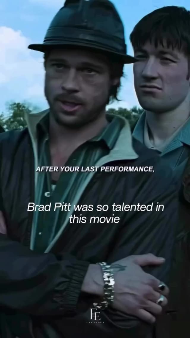 Brad Pitt transformó su imagen en 'Snatch' (2000) interpretando a Mickey, un boxeador con acento imposible. La película de Guy Ritchie mezcla diálogo afilado, caos y edición frenética: una escena esencial del cine de culto británico.