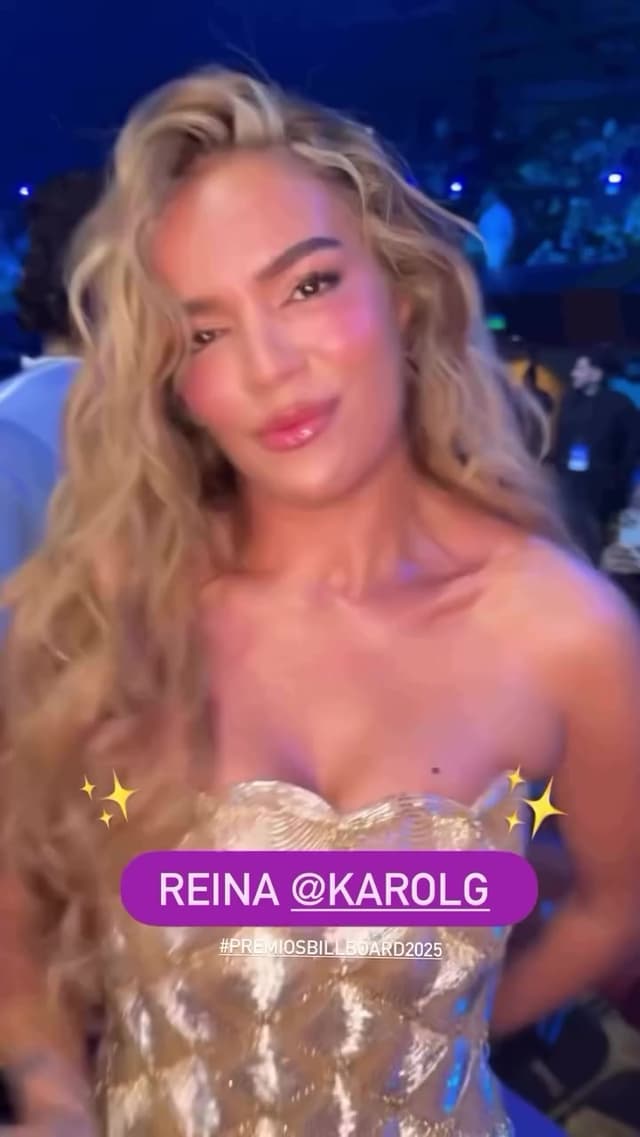 Karol G en los Premios Billboard de la Música Latina 2025