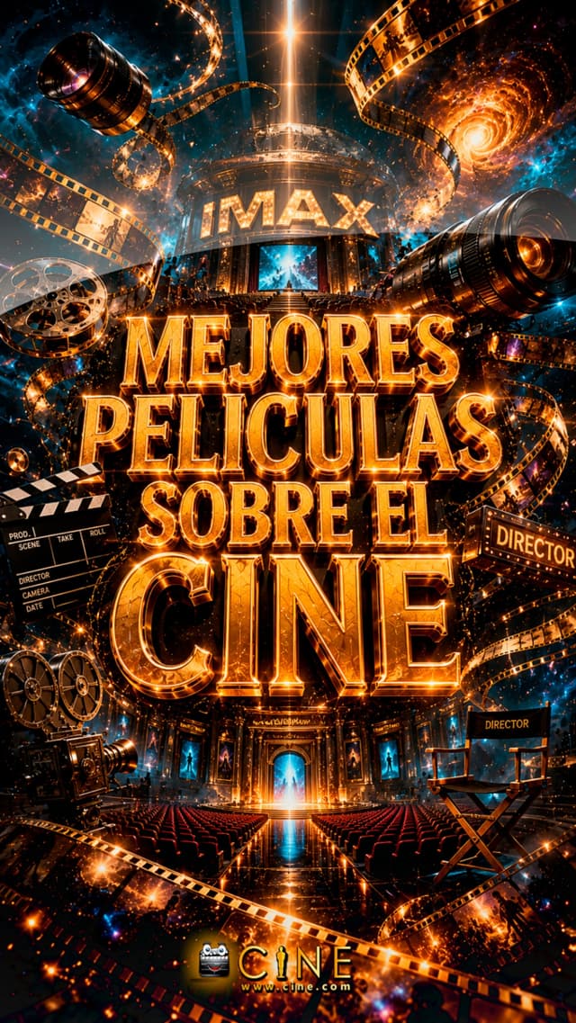 🍿⭐🎬 MEJORES PELÍCULAS sobre el CINE y HOLLYWOOD 🎥🎟️✨