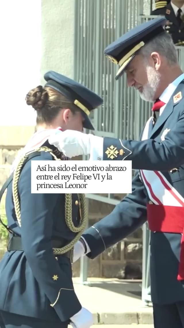 Entrega de la Gran Cruz del Mérito Aeronáutico a la princesa Leonor