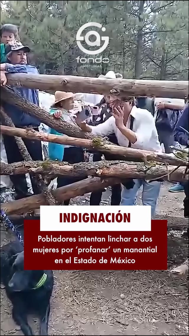Incidente en manantial del Edomex con velas y perro