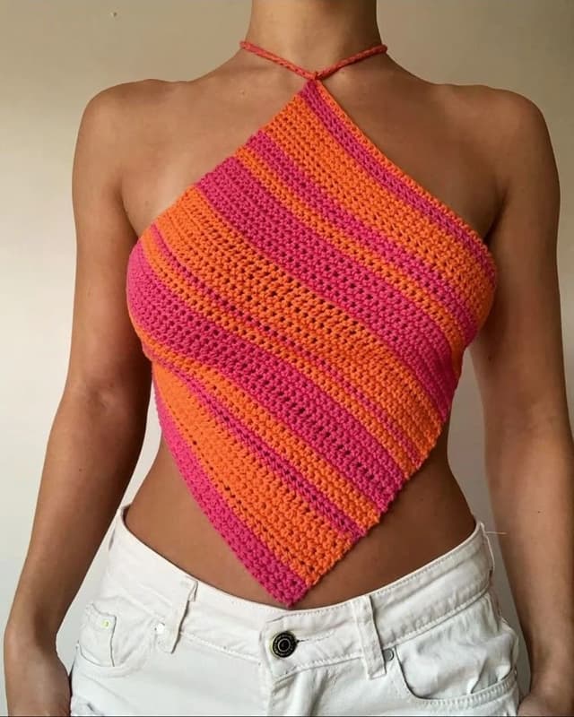 Roupas em choche 🧶