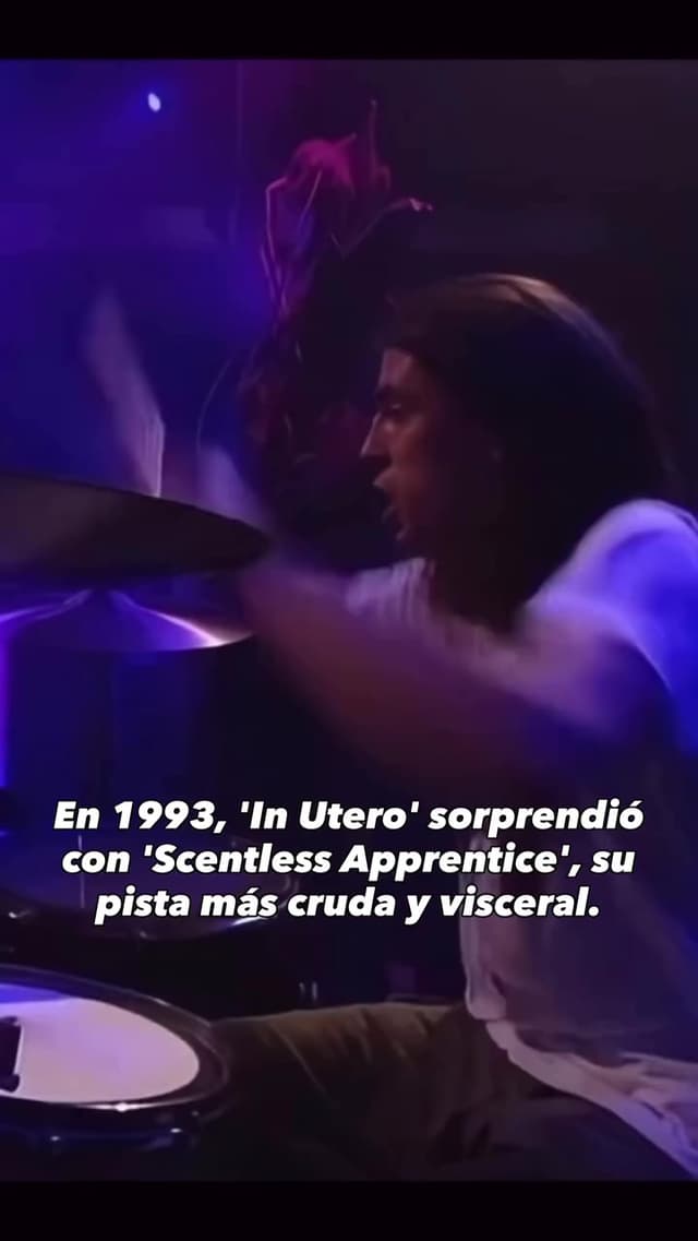 En 'Scentless Apprentice', Nirvana se inspiró en la novela 'El Perfume' de Patrick Süskind. La letra y el sonido agresivo reflejan el enfoque crudo de 'In Utero'. Raro crédito conjunto a Cobain, Grohl y Novoselic.