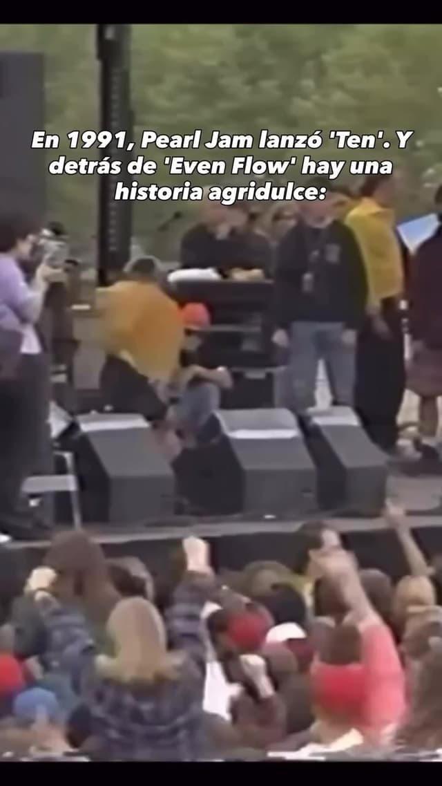 ‘Even Flow’ nació inspirado en un veterano sin hogar que Eddie Vedder ayudaba en Seattle, mostrando una historia profunda de empatía detrás del icónico riff que Stone Gossard compuso para este tema. La banda grabó más de 50 tomas para capturar su energía en estudio.