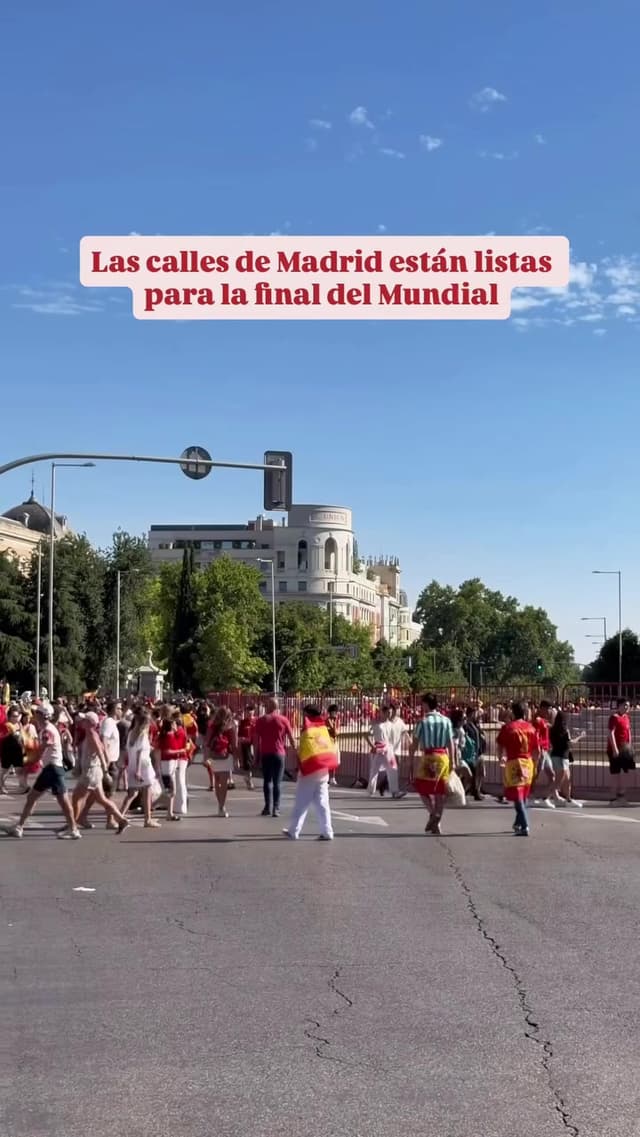 Restaurantes en Madrid para ver la final del mundial