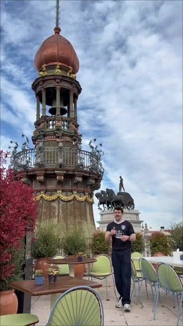 Merendar en la terraza más exclusiva de Madrid en el Four Seasons de la mano de Dani García y sus maravillosas creaciones.