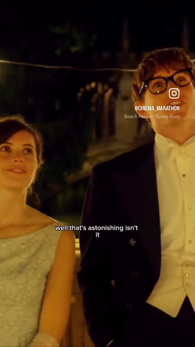 La historia de Stephen Hawking. Eddie Redmayne ganó el Oscar. Ciencia, amor y lucha con la ELA.