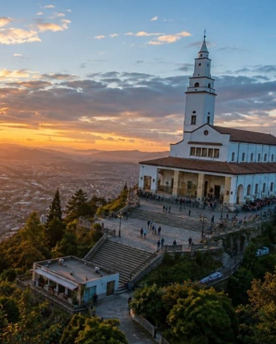 Desde las montañas monserrate