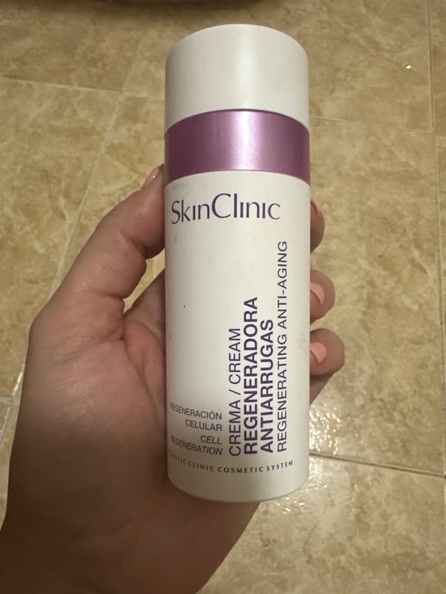 skin clinic crema regeneradora antiarrugas 