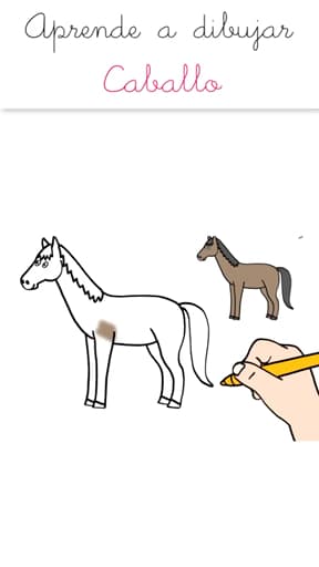 Aprende a dibujar un caballo