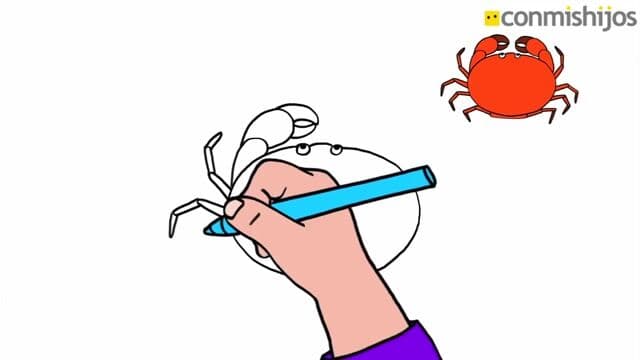 Segunda parte: Dibuja un Cangrejo 