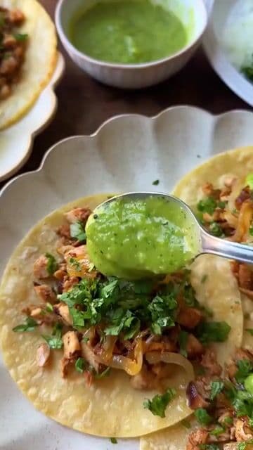 Receta de tacos mexicanos