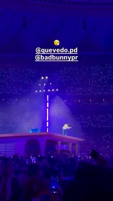 Columbia junto a Quevedo fue presentada como canción exclusiva en el décimo concierto de Madrid. Un momento único para los fans del artista en la capital española.