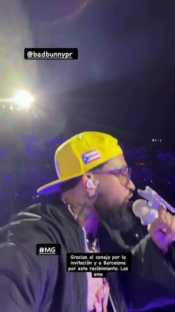 La canción 'Pa’ ti' reúne a Bad Bunny y Bryant Myers en un tema que combina lo mejor del reguetón y el trap latino. La pusieron en escena juntos durante la gira mundial DTMF en Barcelona.