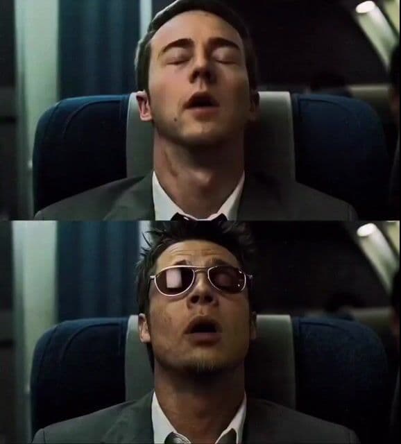 Una escena inolvidable de 'Fight Club'