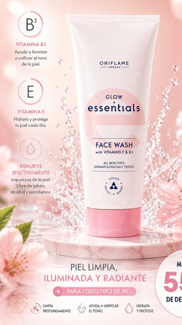Limpiador facial Aclarador 