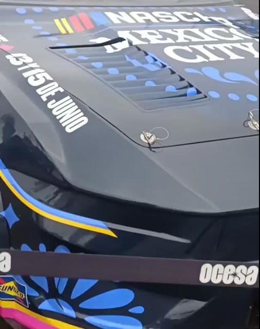 Primer día de actividad en NASCAR 