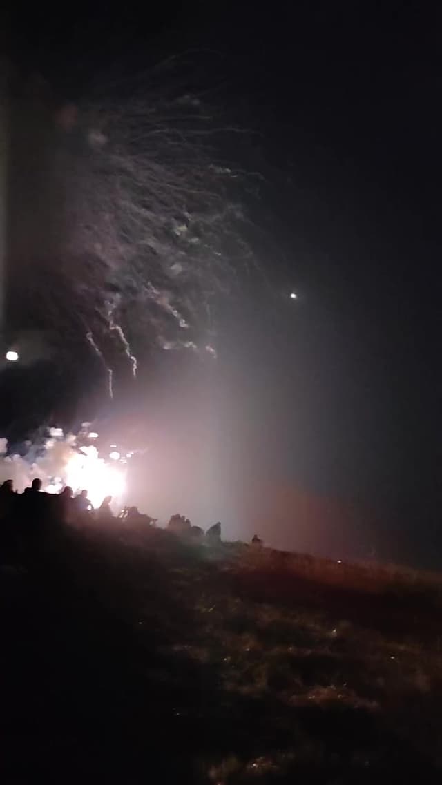 Fuegos artificiales Apóstol 2026 en Santiago de Compostela