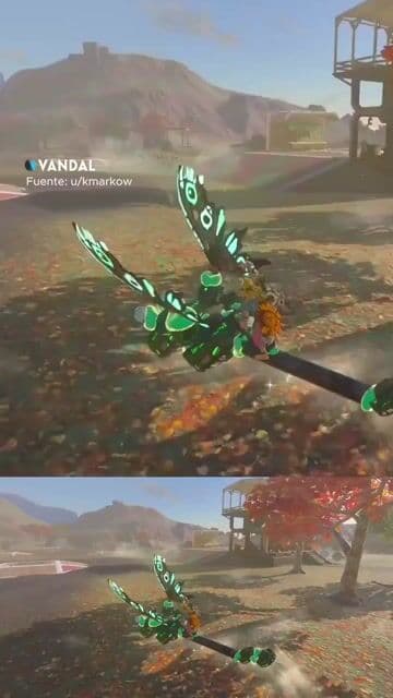 Los jugadores de Zelda: Tears of the Kingdom siguen inventando creaciones que desafían la imaginación. La comunidad no tiene límites. Con @vandalnet.