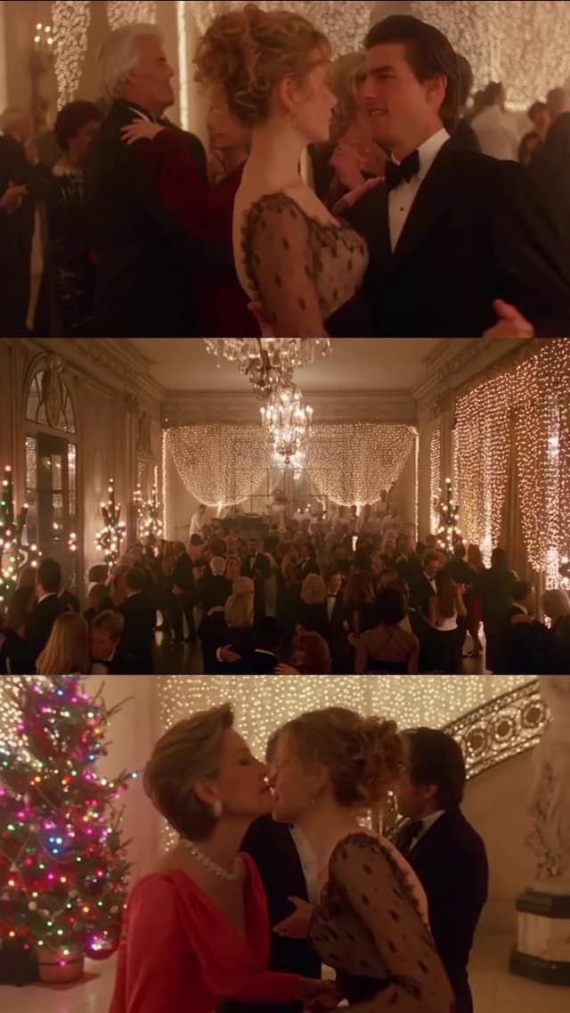La famosa reunión de máscaras en 'Eyes Wide Shut' marcó el rodaje por su misterio y simbolismo. Stanley Kubrick logró inquietud real al mantener muchos detalles ocultos incluso al propio Tom Cruise.