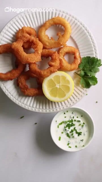 🧅 Aros de cebolla crujientes y caseros