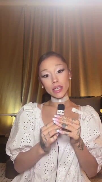 🤍 Ariana Grande, dulzura en su versión más elegante