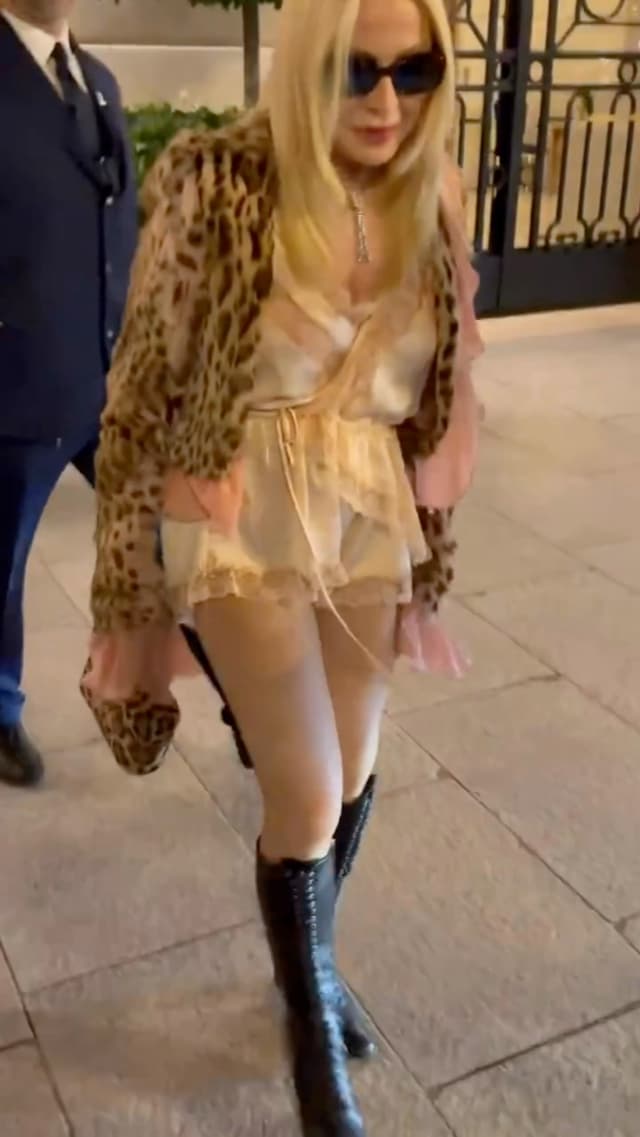 Madonna convierte París en su pasarela 🐆✨