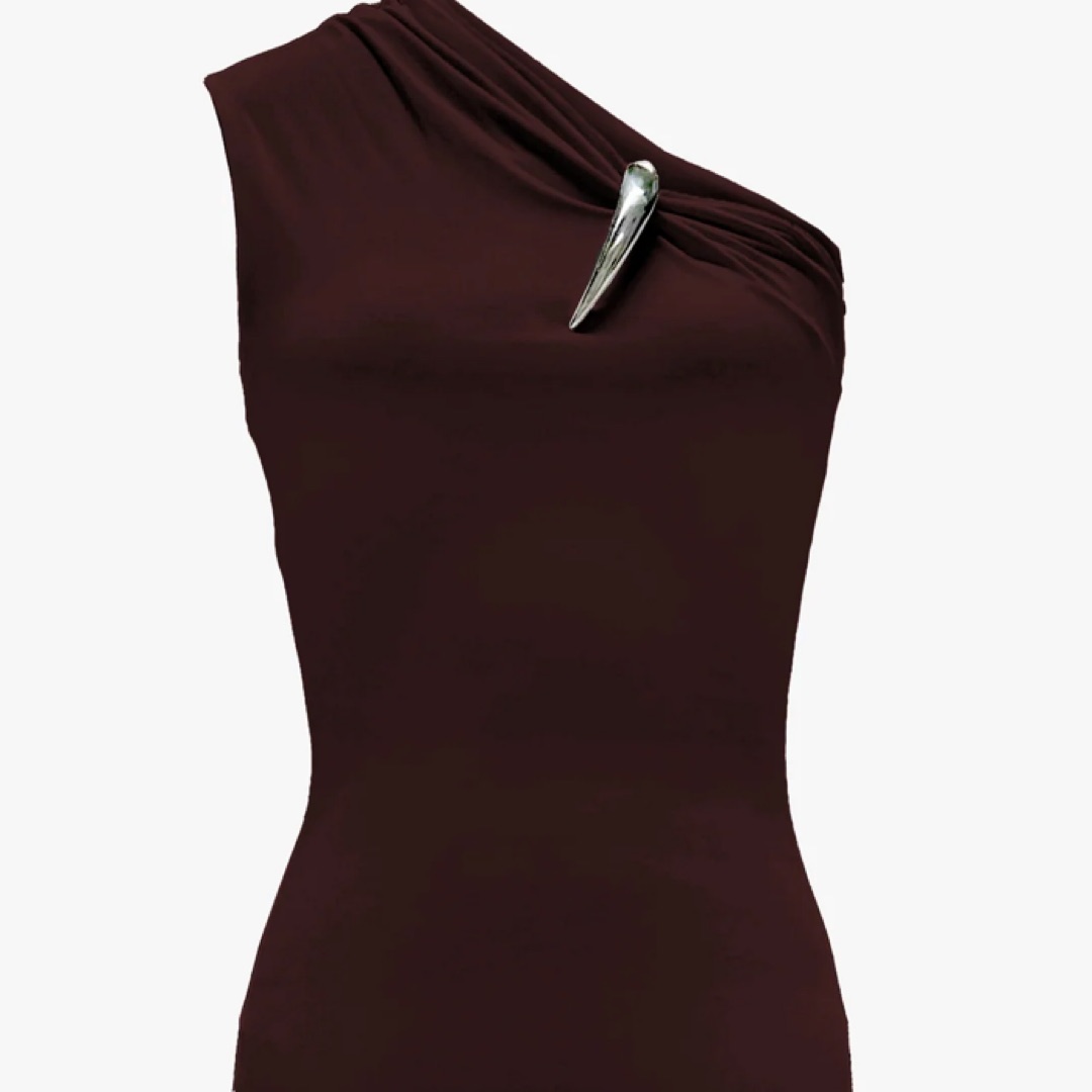 Vestido mini burgundy