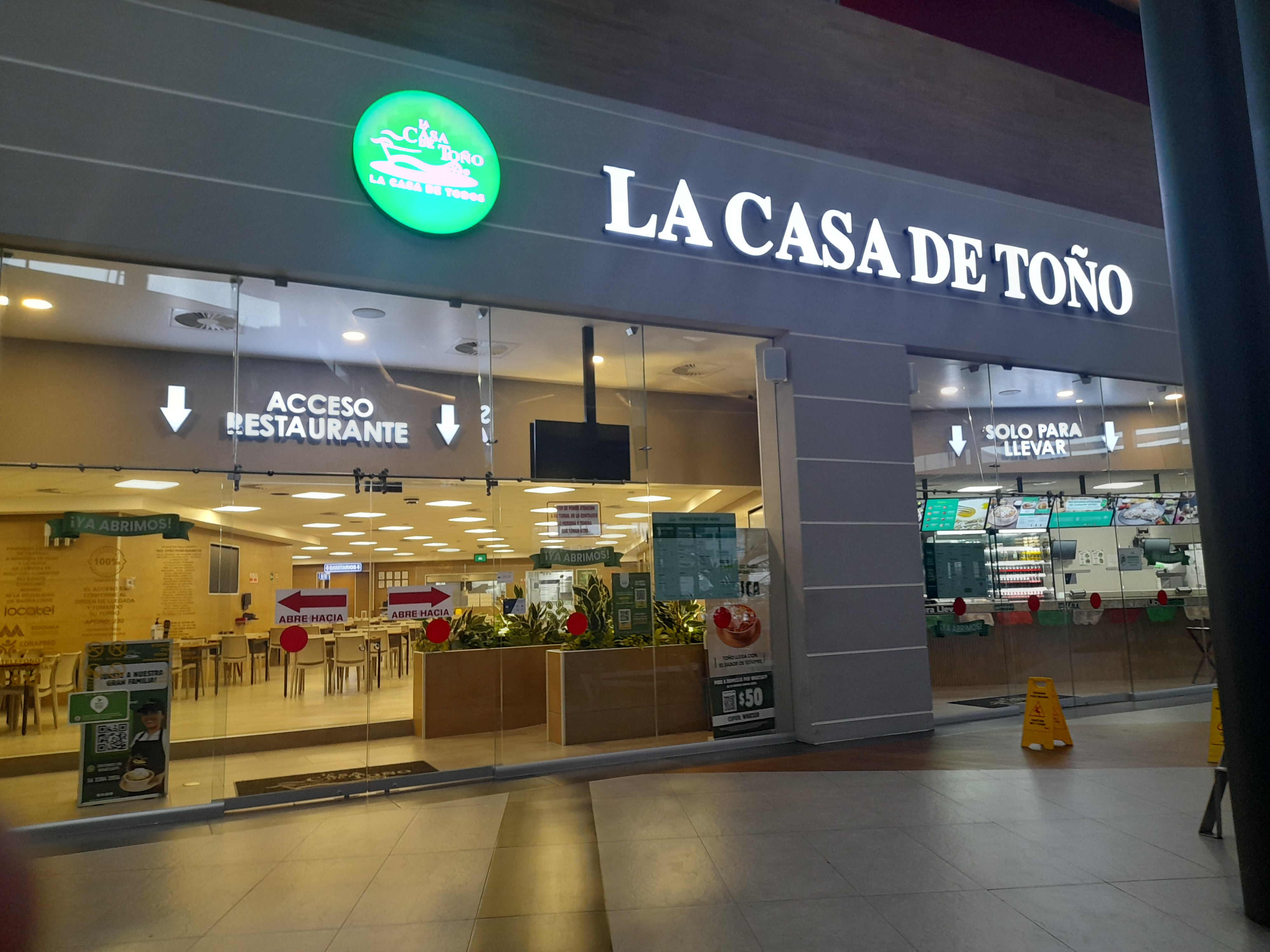 Restaurantes La Casa de Toño en Patio Toluca