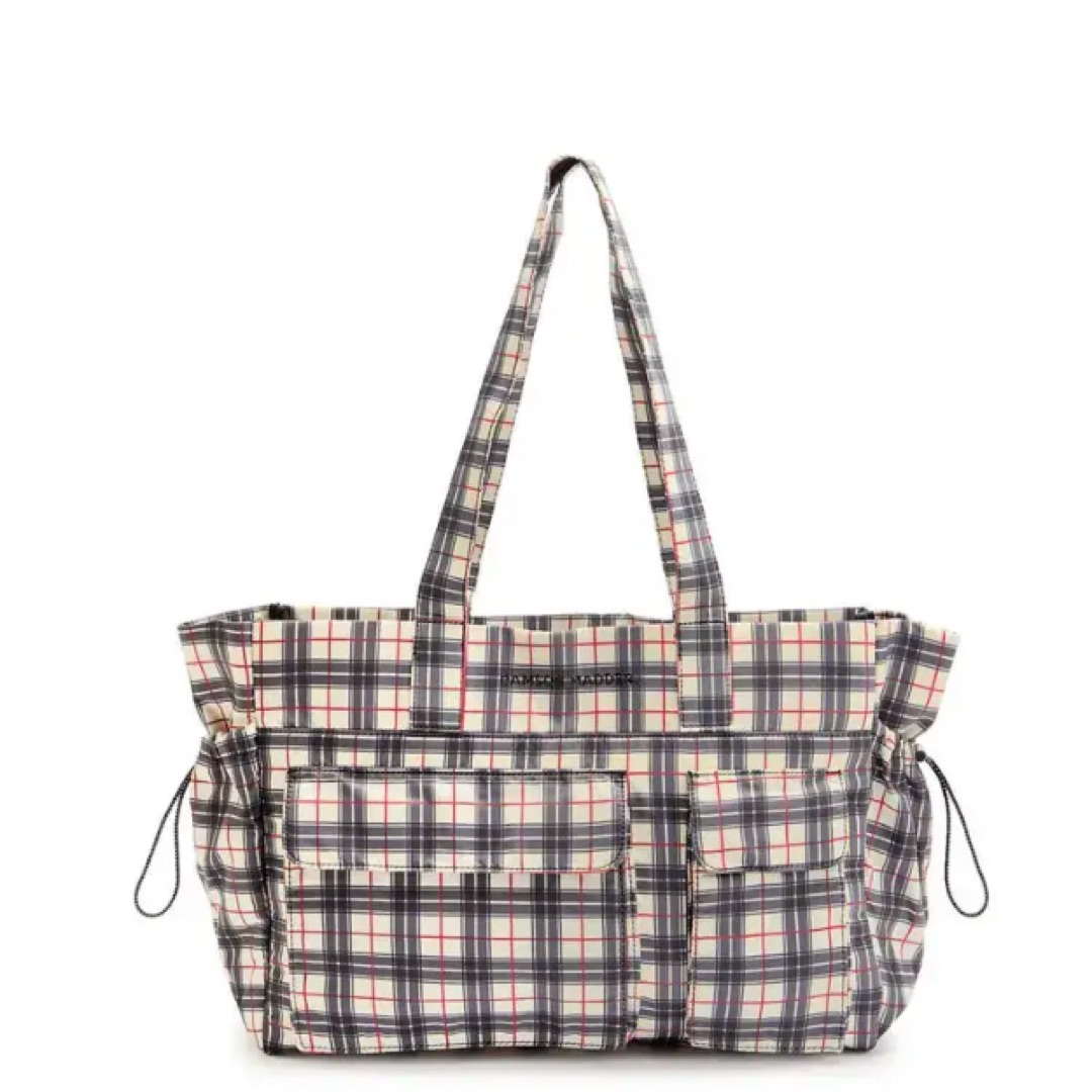 Bolso grande de cuadros