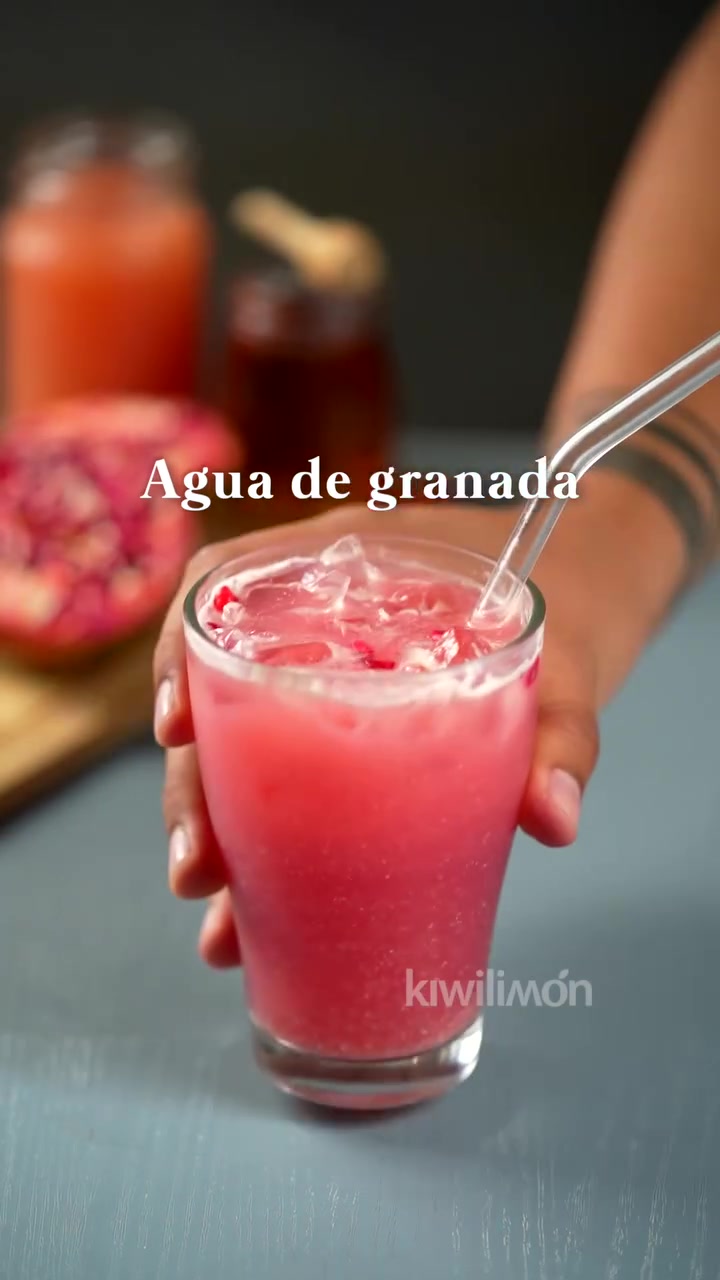 Social Esta agua de granada es ideal si buscas una bebida casera y económica para