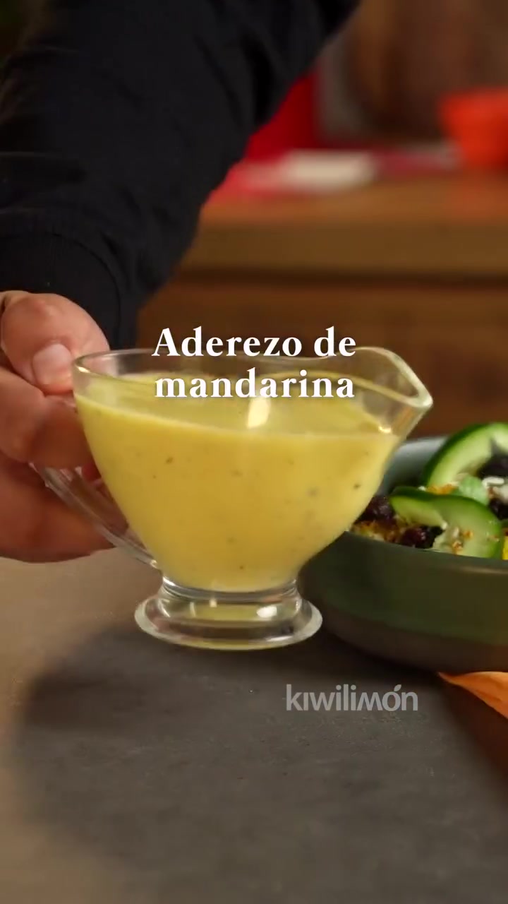 ¡Dale un giro total a tus ensaladas!  Aprende a preparar este Aderezo de