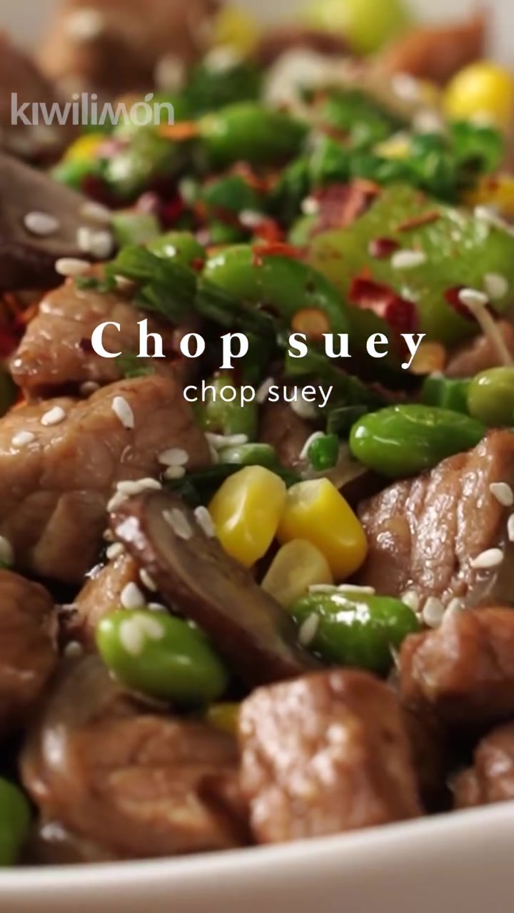 ¡Celebra el Año Nuevo Chino con todo el sabor!  Prepara este Chop Suey, la