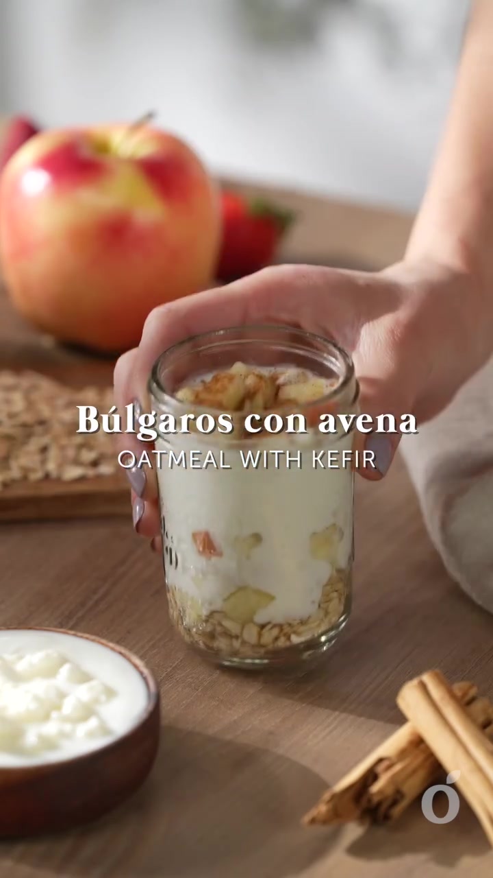 Si tienes leche de búlgaros y avena, tienes que hacer esta receta