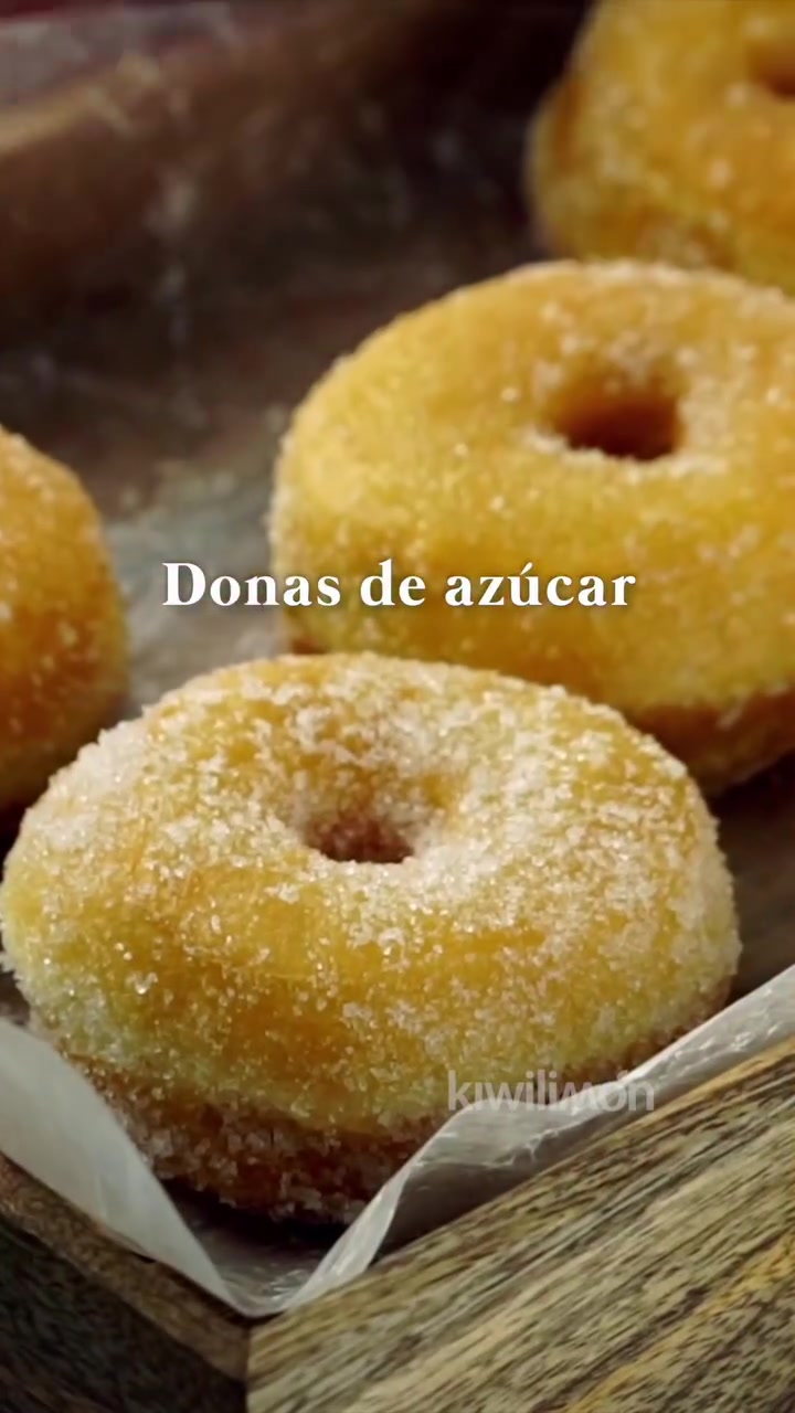 Donas de azúcar caseras: esponjosas y listas en minutos