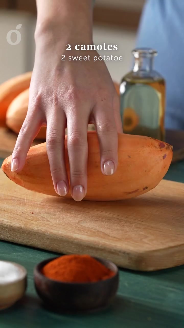 Papas de camote caseras para niños receta fácil