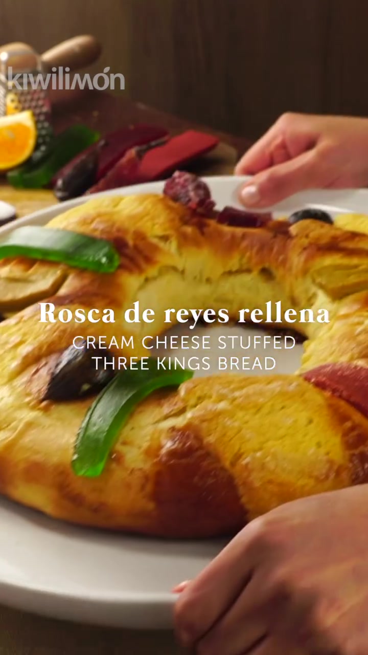 ¡El Día de Reyes ya se acerca! Por eso, hoy te compartimos esta Rosca de