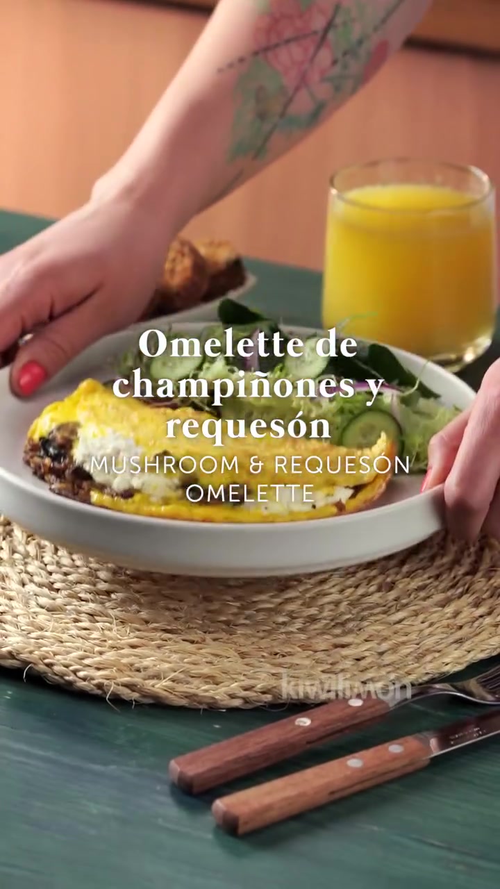 Disfruta de un delicioso omelette para el desayuno