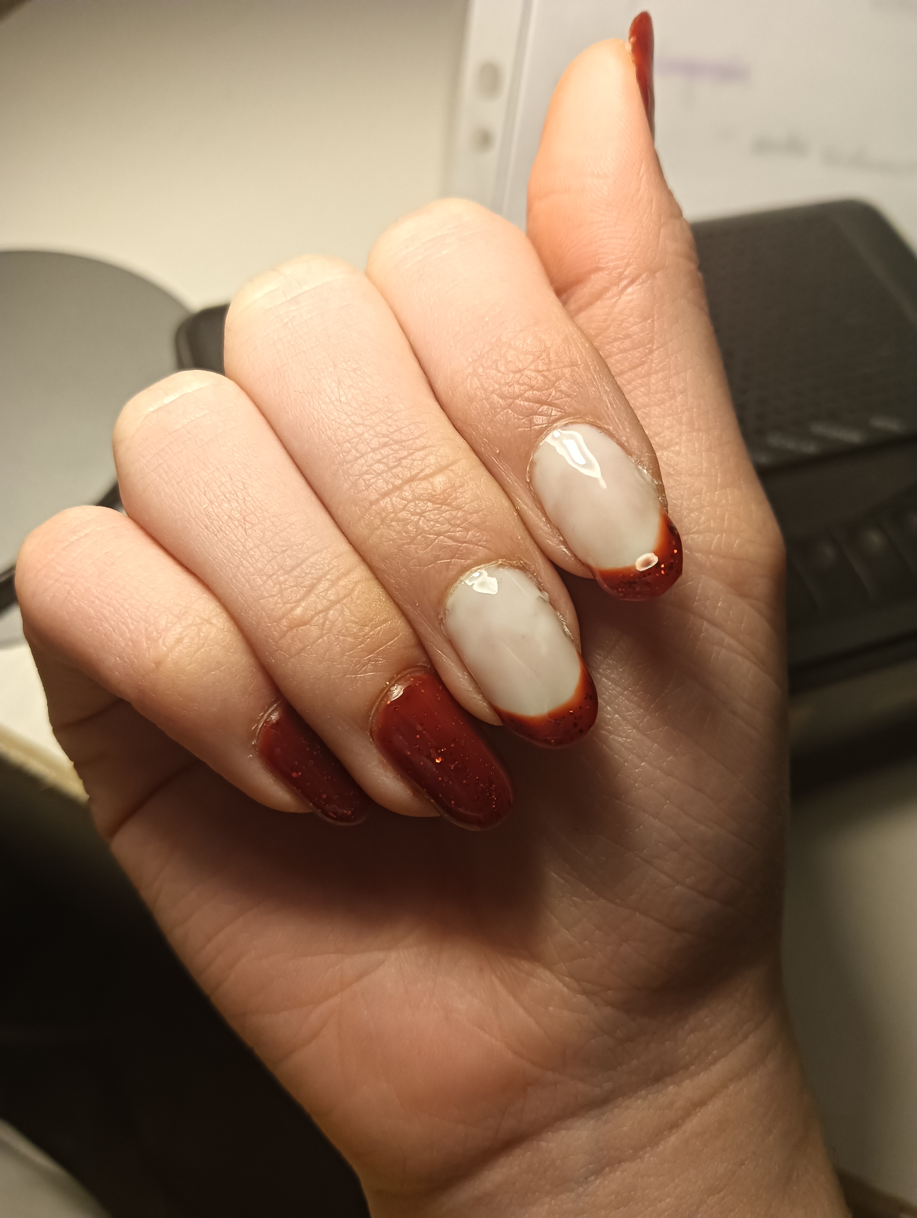 Social unhas de natal 