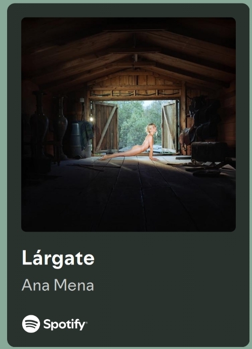 Social Lárgate - Ana Mena 