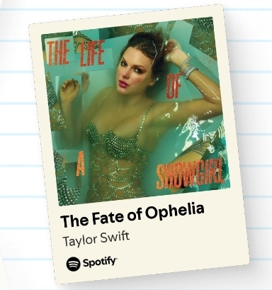 Social The fate of Ophelia - Taylor Swift 