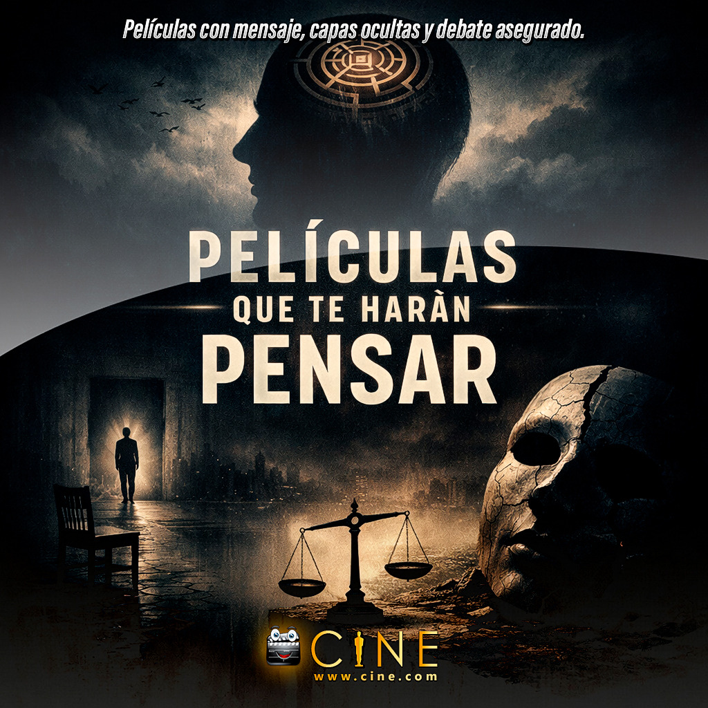 Social 🎥 Películas que te harán pensar 🧠