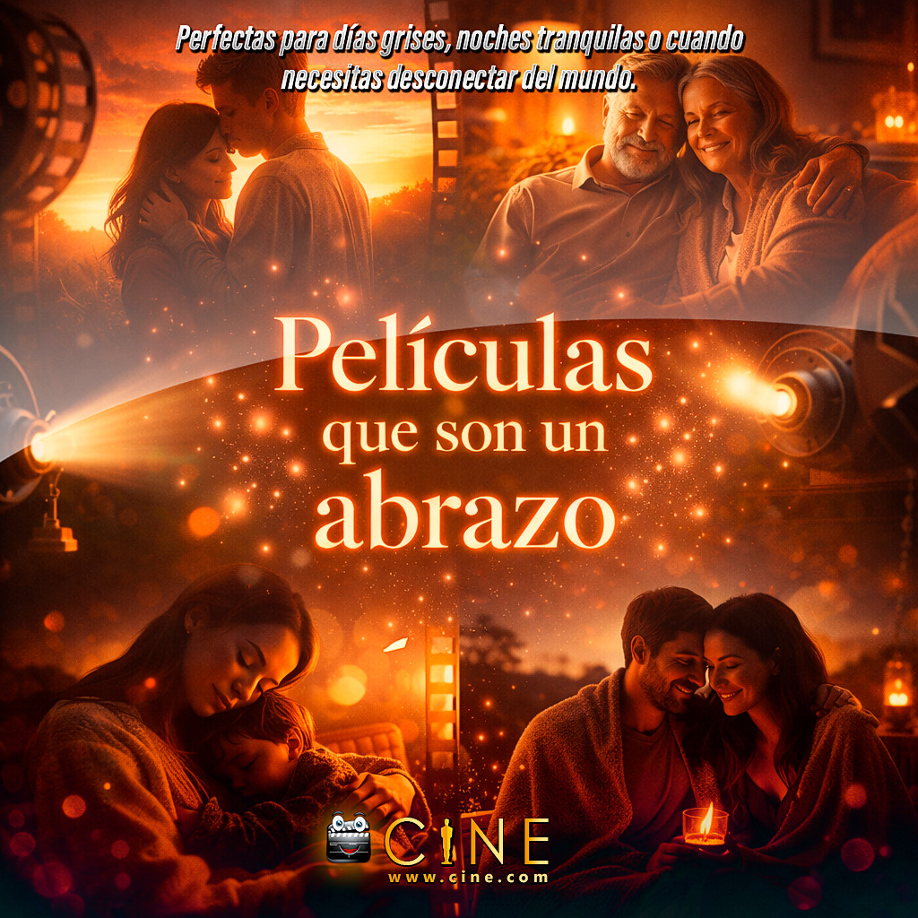 Social 🤍🎬Películas que abrazan el alma, comfort movies para días difíciles🍿🛋️