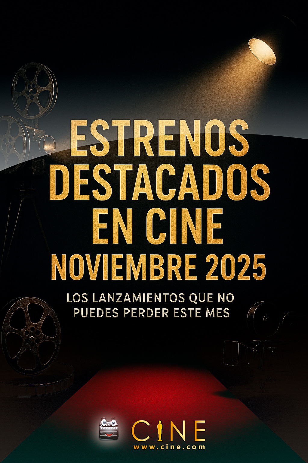 Social Estrenos destacados en cine noviembre 2025 🍿