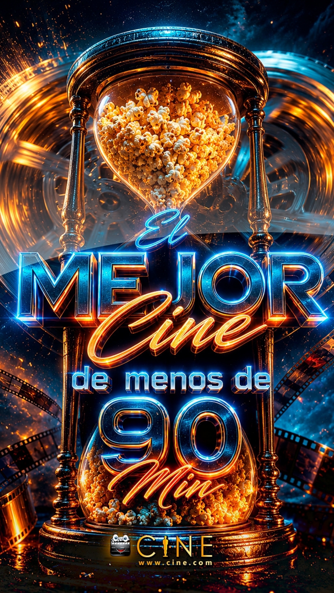 🍿🕒🔥 Películas CORTAS: El MEJOR Cine de menos de 90 Min ⏳🎬✨